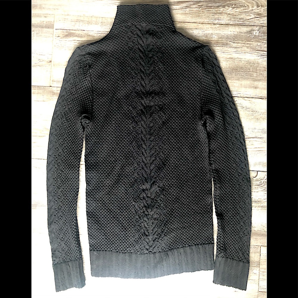 Black mock neck body con Sweater NWT